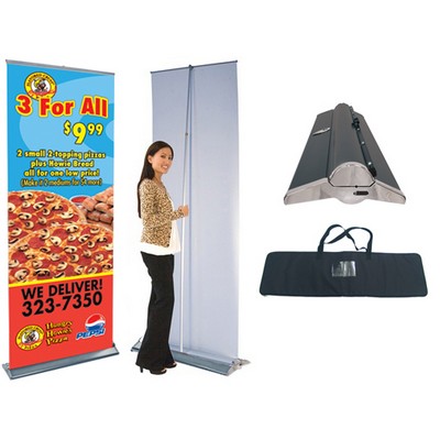 Orient 33 Retractable Banner Stand, 33" x 80"