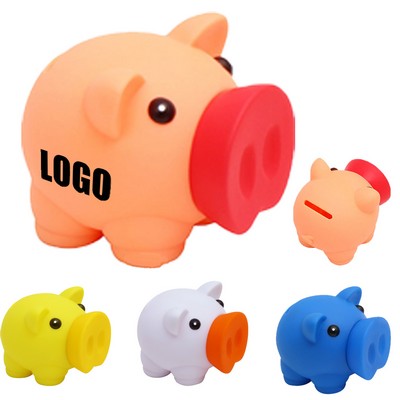 PVC Large Nose Piggy Bank