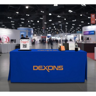 Open Corner Table Covers - 3 Sided (6' x 2.5ft)